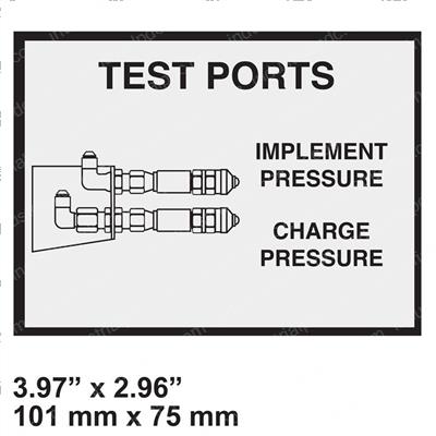 Picture of Decal - Test Port