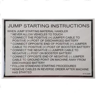 Picture of Decal - Instruction