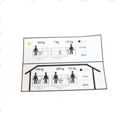 Picture of Decal - Ce 120kg Wind Rating