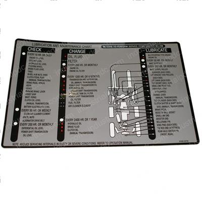 Picture of Decal - Lubricate