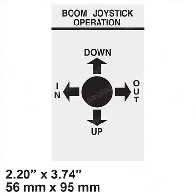 Picture of Decal - Boom Oper