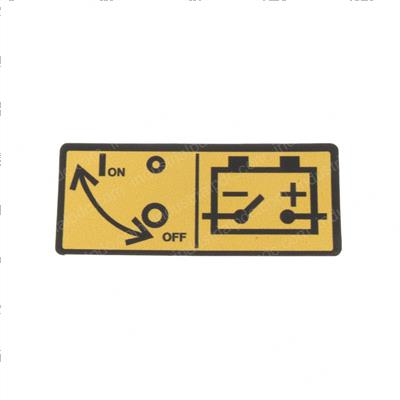 Picture of Decal - Battery on/Off