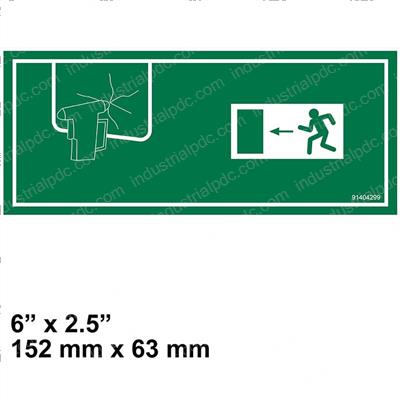 Picture of Emergency Exit Decal