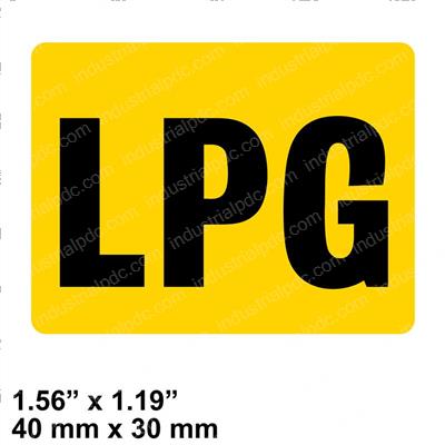 Picture of Decal - Lpg