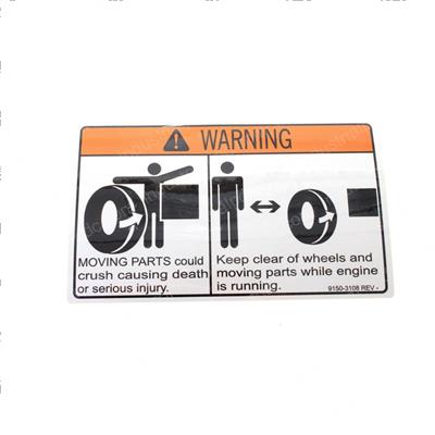 Picture of Decal - Steer Wheels