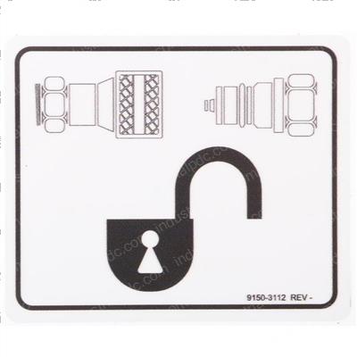 Picture of Decal Aux Hyd