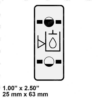 Picture of Decal Oil Level