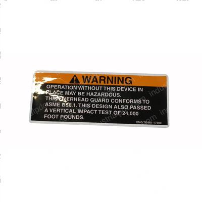 Picture of Label-Warning