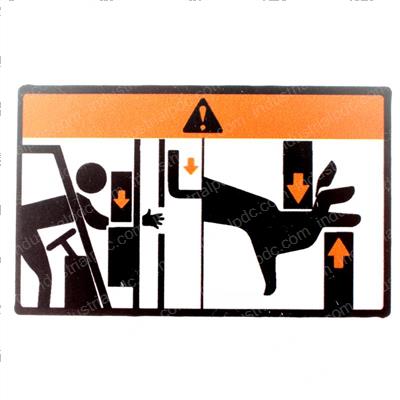 Picture of Decal - Warning