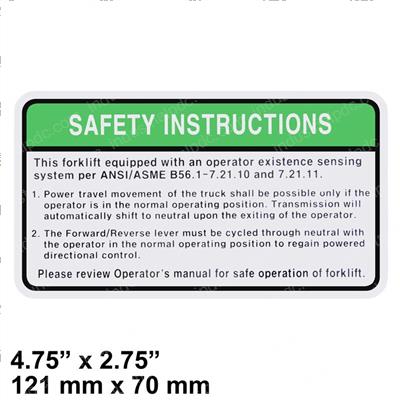 Picture of Decal-Safety