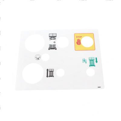 Picture of Console Decal (lexan)