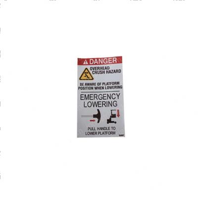 Picture of Decal - Ibc Emergency Down