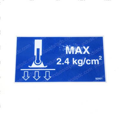 Picture of Decal - Stabilizer Pressure Ce