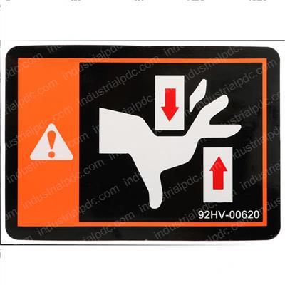 Picture of Decal-Hand Caution