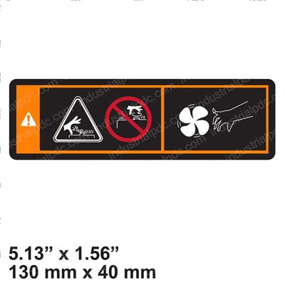 Picture of Decal - Radiator and Fan