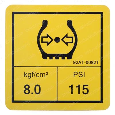 Picture of Decal-Tire Caution Local