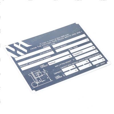 Picture of Name Plate English