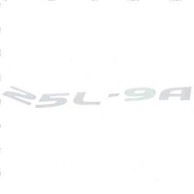 Picture of Decal 25l-9a