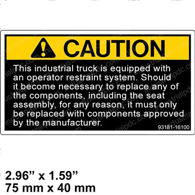 Picture of Decal - Caution