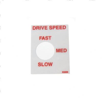 Picture of Decal - Drive Speed