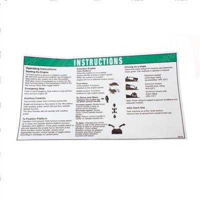 Picture of Decal - Instructions