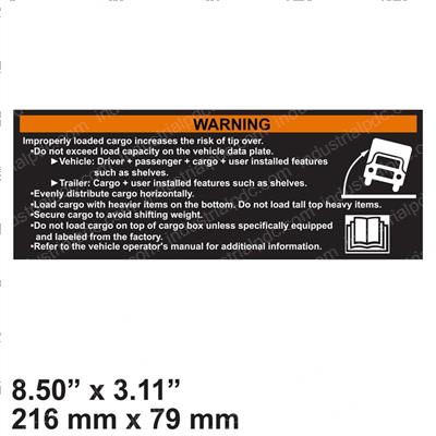 Picture of Decal - Load Line Cargo Box