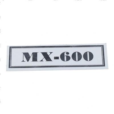 Picture of Decal Mx-600 Small