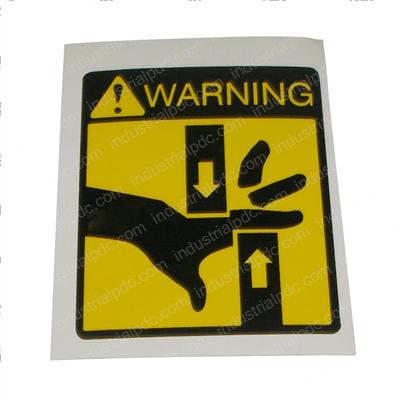 Picture of Decal - Warning Crush Hand