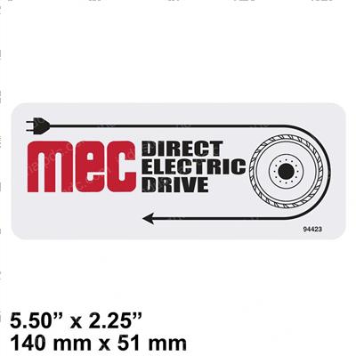 Picture of Decal - Direct Electric Drive