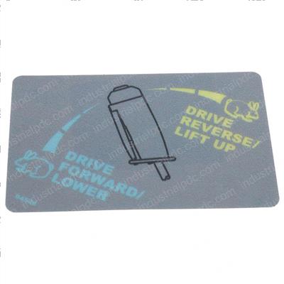 Picture of Decal - Drive/Lift - Silver