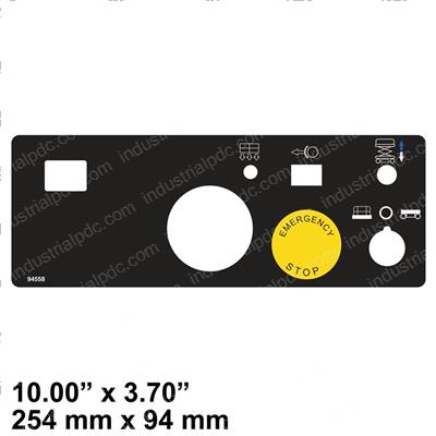Picture of Decal - Ground Console Panel