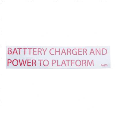 Picture of Decal - Power to Platform