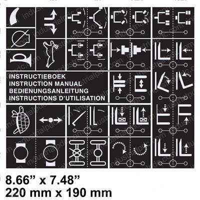 Picture of Decal Kit - Inst. Manual