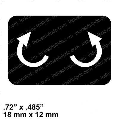 Picture of Decal - Rotate