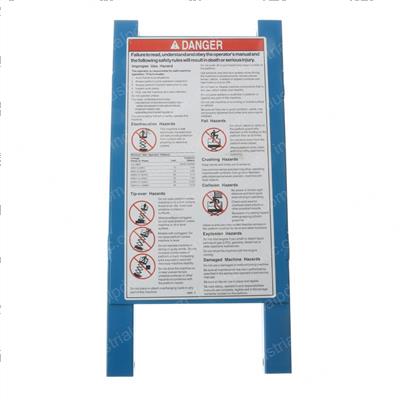 Picture of Decal Plate Assy Gs30/32 Fold