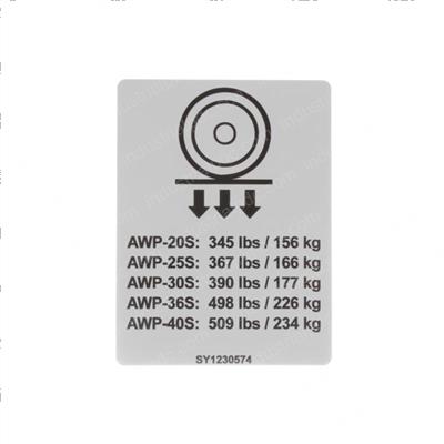 Picture of Decal - Wheel Load