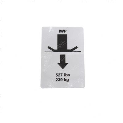 Picture of Decal - Foot Pad Load Iwp