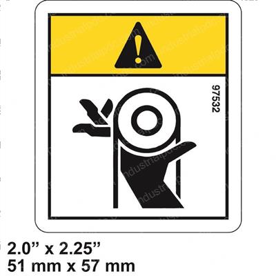 Picture of Decal - Caution Moving Parts Sy