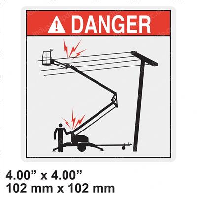 Picture of Decal Danger Electrocution Haz