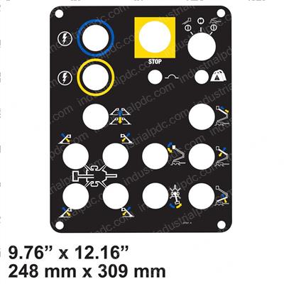 Picture of Decal Ground Contl Panel Tz34