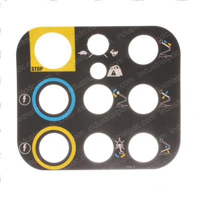 Picture of Decal - Plat Cntrl Panel Tz34