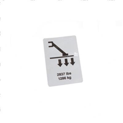 Picture of Decal Label Outrigger Loadtz50