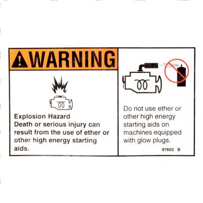 Picture of Decal - Explosion Hazard