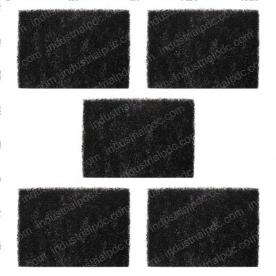 Picture of Pad-12x18 Inch  Black  5 Pack