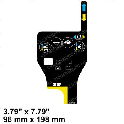 Picture of Decal - Plat Control Overlay