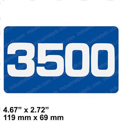 Picture of 3500 Sticker