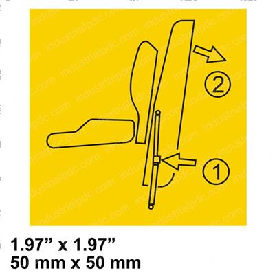 Picture of Decal - Caution Top Panel