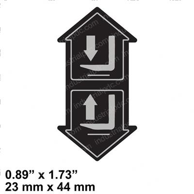 Picture of Decal - Forks Up/Down