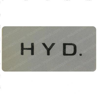 Picture of Plate - Caution