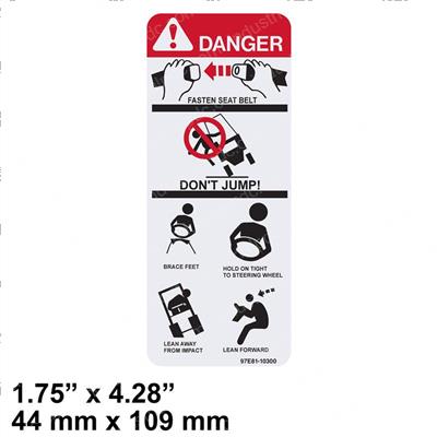 Picture of Decal - Warning